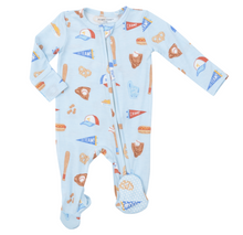 Load image into Gallery viewer, Angel Dear - Boys Zipper Footie (More Colors)