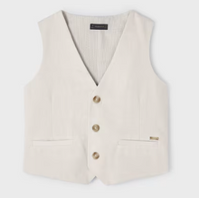 Load image into Gallery viewer, Mayoral- Linen Blend Vest (Colors)