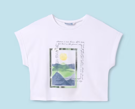 Mayoral- Sunrise SS Printed T-Shirt