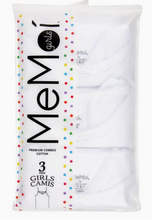 Load image into Gallery viewer, Memoi - 3 Pack White Cami's