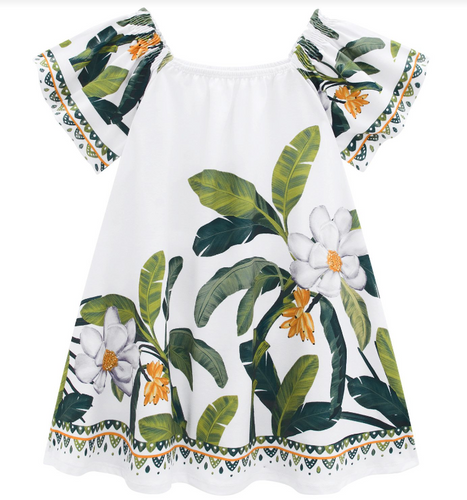 Milon Nanai - White Floral Dress