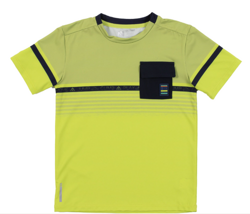 Nano - Lime Green Athletic T-Shirt