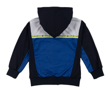 Load image into Gallery viewer, Nano - Navy Color-Blocked Athletic Hoodie
