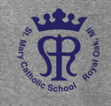 Load image into Gallery viewer, Royal Oak St Mary - Lt Blue SS Round Collar Blouse