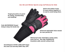 Load image into Gallery viewer, Snow Stoppers - Ski & Snowboard Gloves