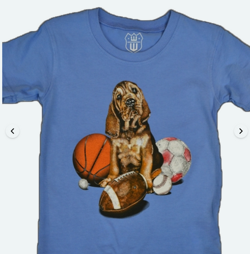 Wes and Willy - Sports Puppy T-Shirt