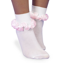 Load image into Gallery viewer, Jefferies - Ruffle Cuff Socks 2172