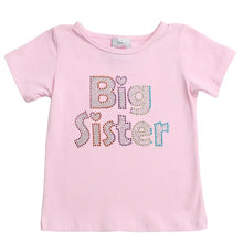 Load image into Gallery viewer, Sparkle sisters - Big Sister Short Sleeve T-shirt