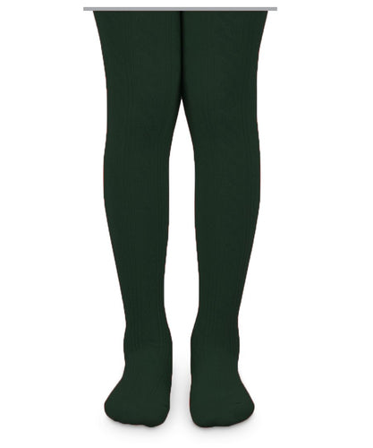Trimfit - Cable Knit Tights Hunter Green