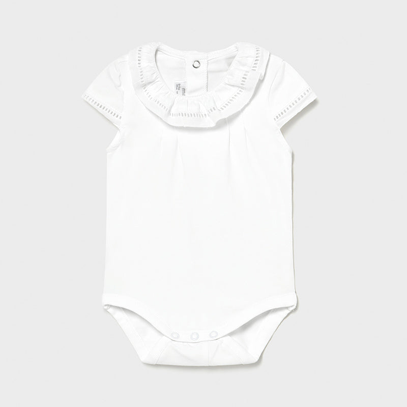 Mayoral - Ruffle Collar Onesie (More Colors)