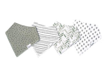 Load image into Gallery viewer, Copper Pearl - 4 Pack Bandana Bibs (More Styles)