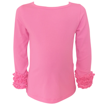 Load image into Gallery viewer, Ann Loren - Long Sleeve Ruffle Tee (More Colors)