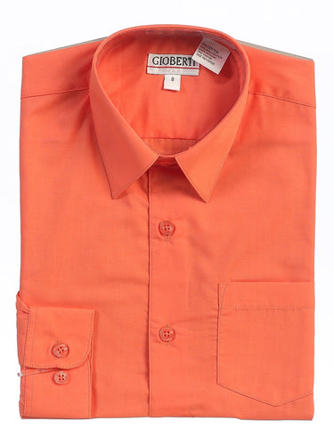 Gioberti - Button Up Dress Shirt - Coral