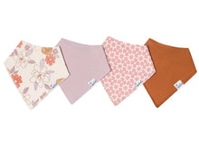 Load image into Gallery viewer, Copper Pearl - 4 Pack Bandana Bibs (More Styles)