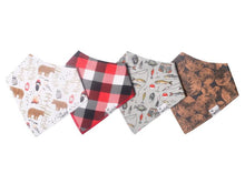 Load image into Gallery viewer, Copper Pearl - 4 Pack Bandana Bibs (More Styles)