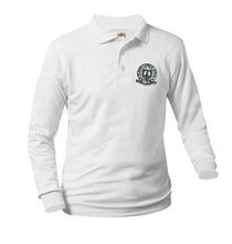 Load image into Gallery viewer, St. Mary's Long Sleeve Monogrammed Polo (More Colors)