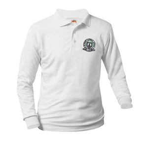 St. Mary's Long Sleeve Monogrammed Polo