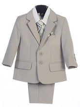 Load image into Gallery viewer, Little Gents - 3582 5 Piece Husky Suit (More Colors)