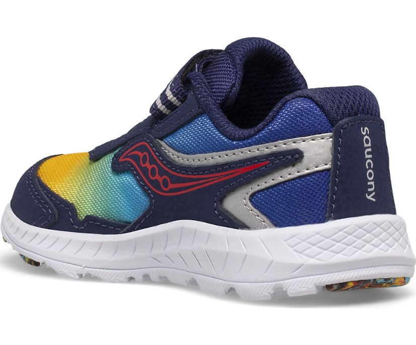 Saucony - Ride 10 JR Blue Yellow : Connie's Children's Shop
