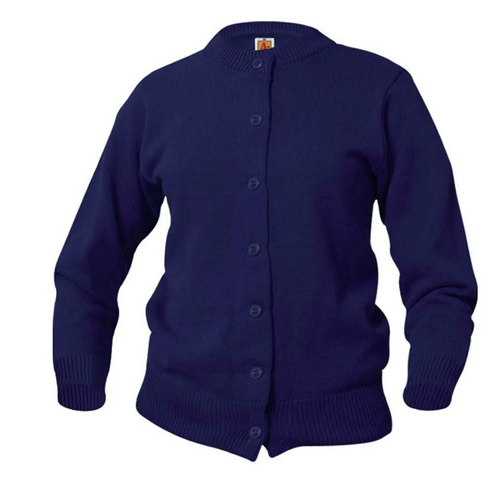 Royal Oak - Navy Girl Heavy Cardigan