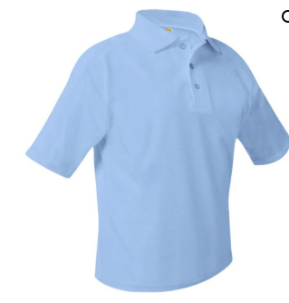 Royal Oak St Mary - Lt Blue Short Sleeve Polo