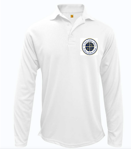 St. Mary - Long Sleeve Dry Fit Polo (New)