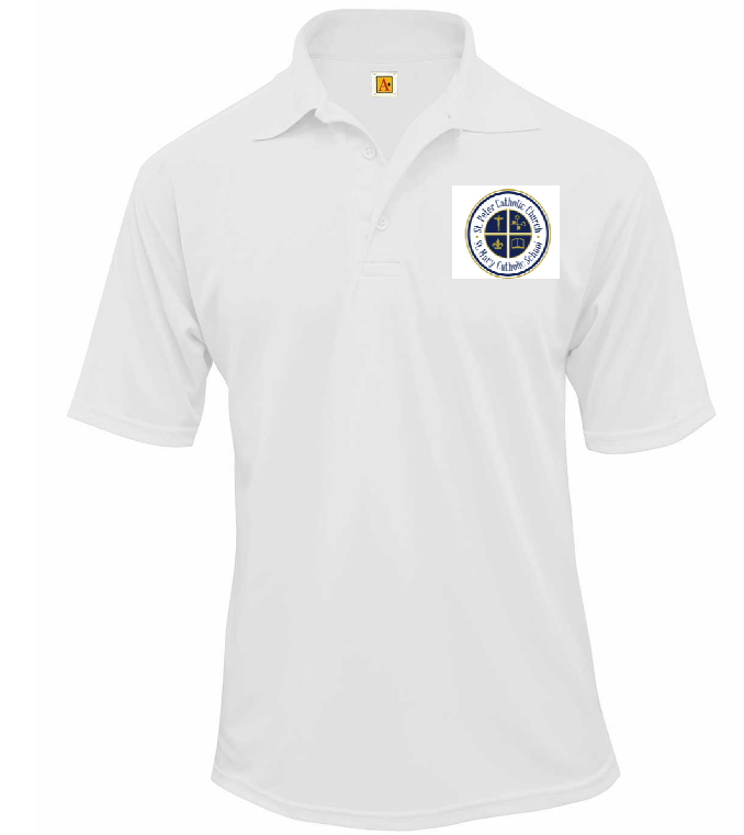 St. Mary - Short Sleeve Dry Fit Polo New (More Colors)