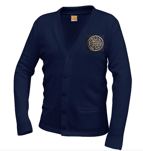St. Mary - V Cardigan Navy 6300 (New)
