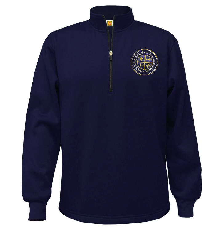 St. Mary - Quarter Zip w/ Logo (New) 6133