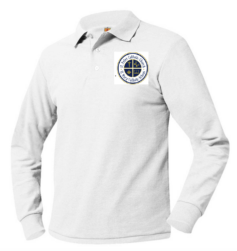 St. Mary - Long Sleeve Polo New 8326/ 8766 (More Colors)