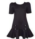 Bonnie Jean - Flippy Knit Dress w/ Bows