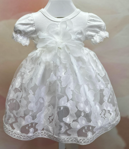 Bebe Gabrielle - Ivory Dress WIth Flower
