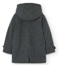 Load image into Gallery viewer, Boboli - Charcoal Toggle Coat