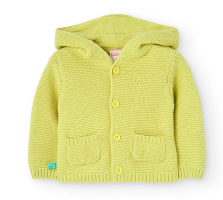 Boboli - Dino Hood Knit Jacket