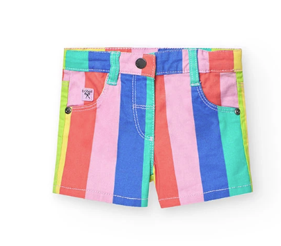 Boboli - Bright Stripe Shorts