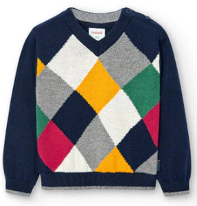 Boboli - Argyle Sweater