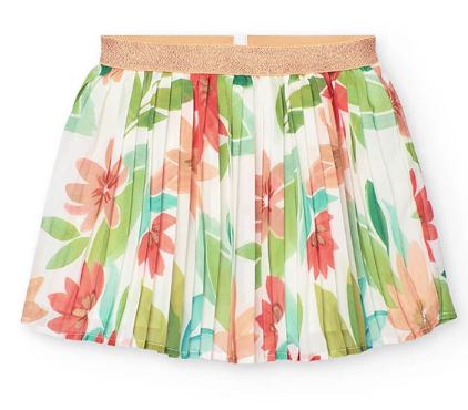 Boboli - Floral Gauze Skirt
