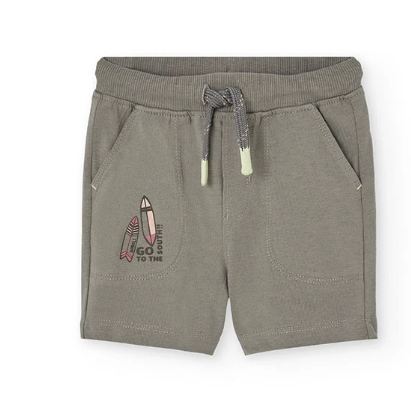 Boboli - Knit Bermuda Shorts Greige