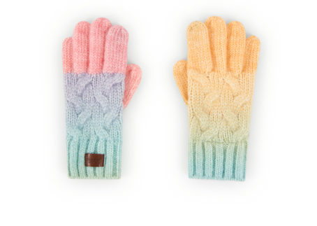 Boboli - Pastel Knit Gloves