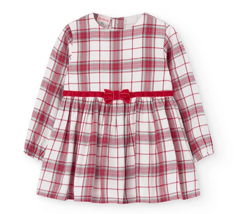 Boboli - Red Check Dress 09354-9502