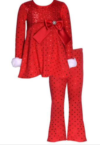 Bonnie jean christmas outfits best sale