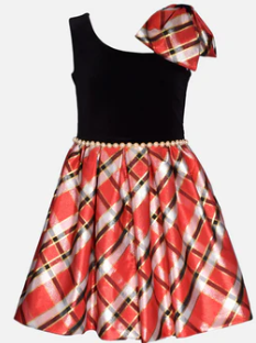 Bonnie jean store plaid dress