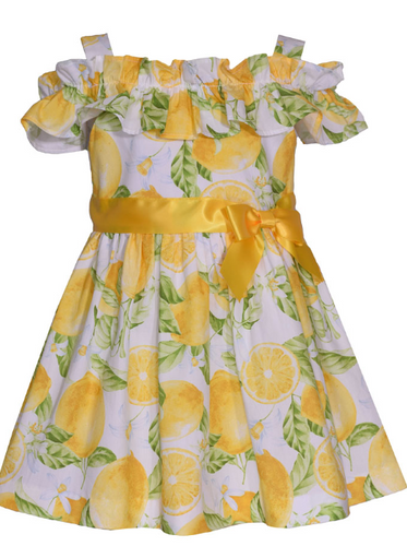 Bonnie Jean - Lemon Dress