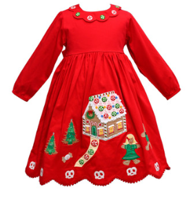 Cotton Kid’s - Gingerbread House Dress