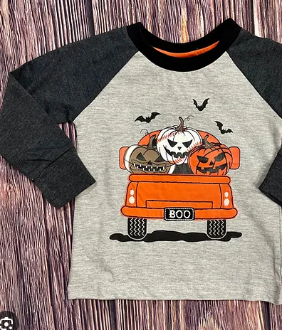 CR sport - Pumpkin Truck Shirt