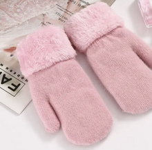 Load image into Gallery viewer, Accity - Cute Bunny Fur Mittens (More Colors)