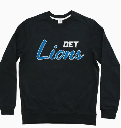 Michigan Vibes - Detroit Lions Script Sweatshirt