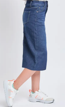 Faire  - FYI  Midi Jean Skirt