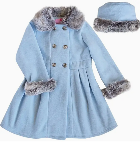 Good Lad - Fleece Coat ICE BLUE