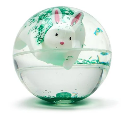 Ganz - Glitter Light up Bouncy Ball Bunny